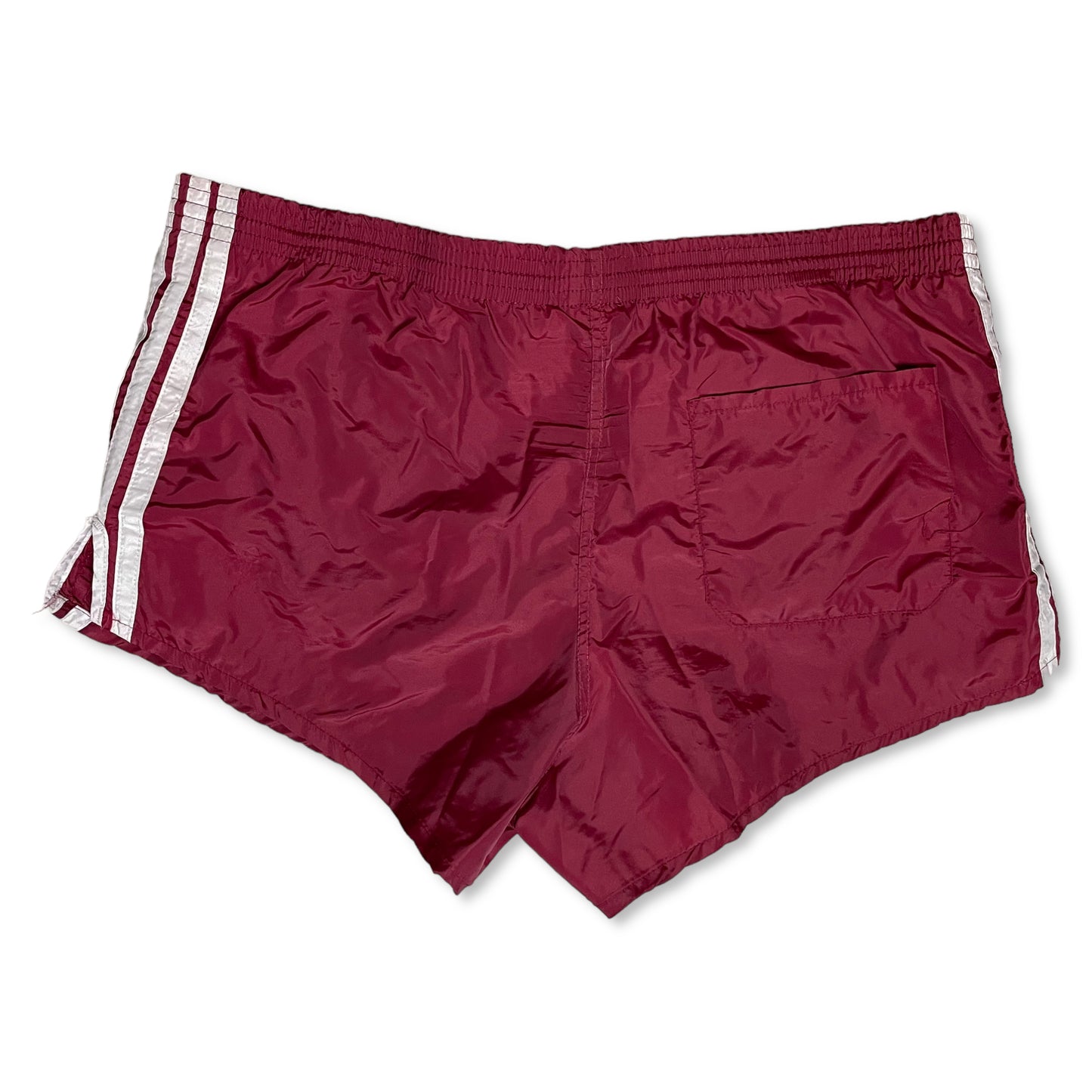 VINTAGE 80s ADIDAS SHORTS - L