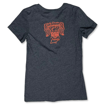 HARLEY DAVIDSON BLING LOGO T SHIRT - WOMEN’S M