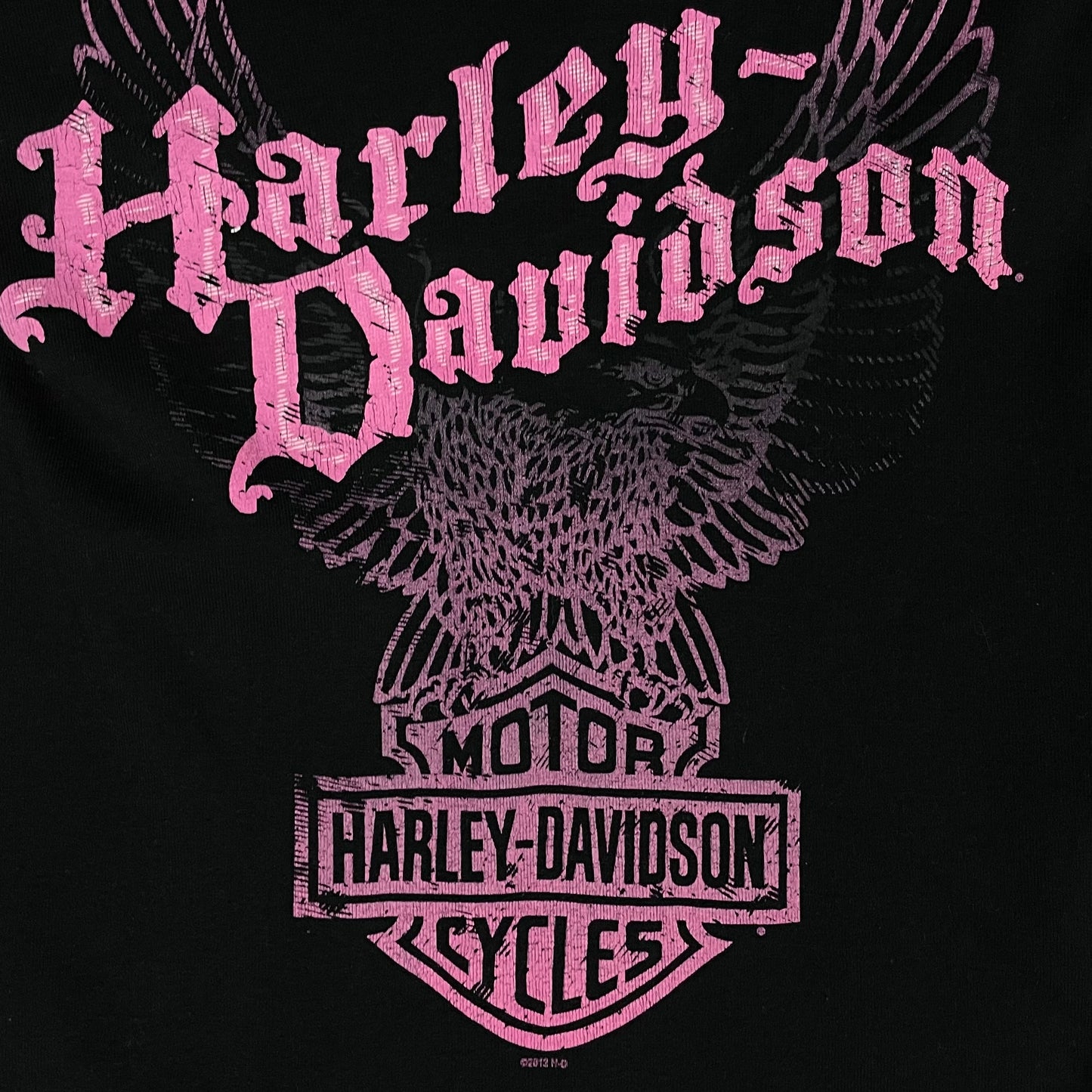 HARLEY DAVIDSON LONGHORN T SHIRT - WOMEN’S M