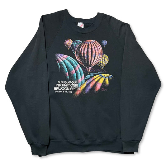 VINTAGE 1992 ALBUQUERQUE INTERNATIONAL BALLOON FESTIVAL CREWNECK - XXL