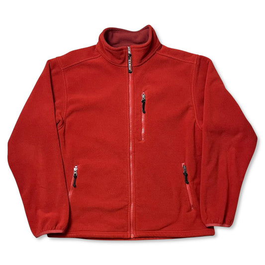 LL BEAN FLEECE ZIP UP - L