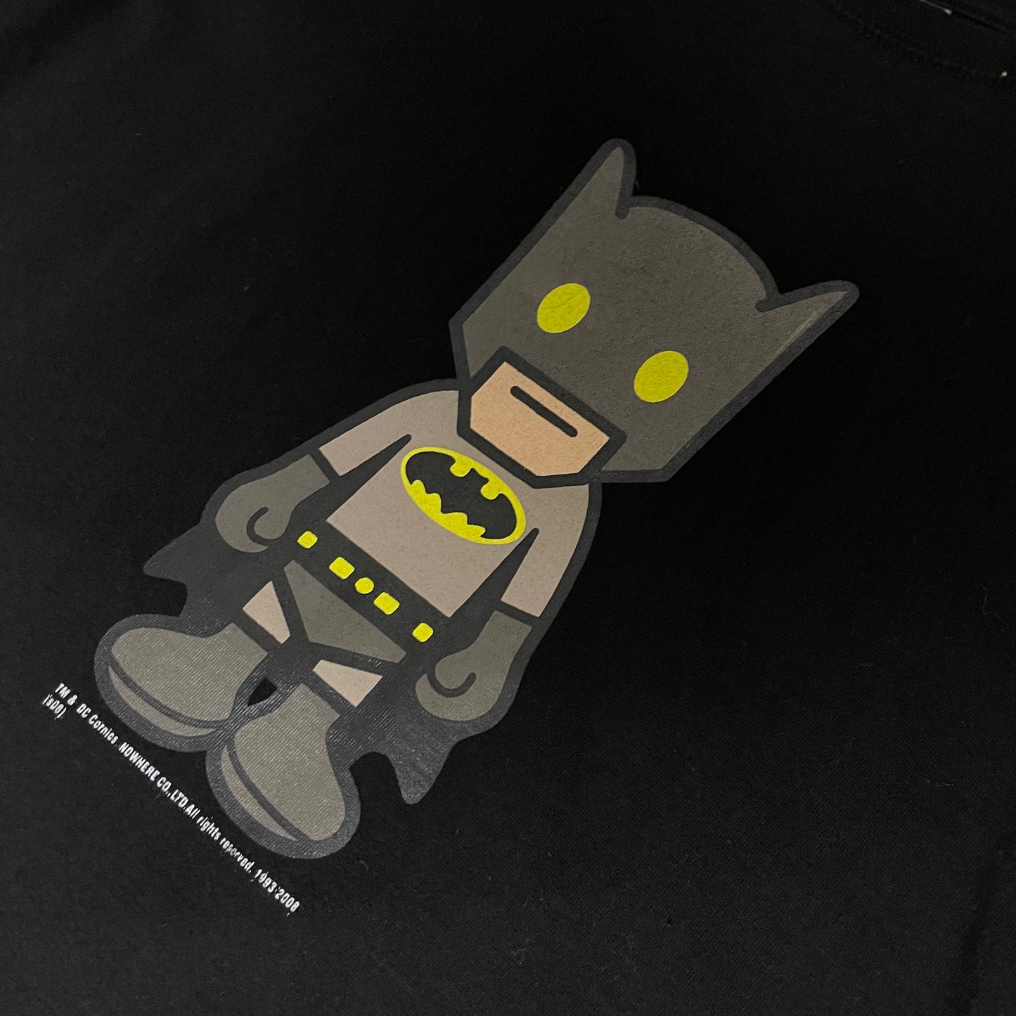 2008 BAPE x DC COMICS BATMAN T SHIRT - L