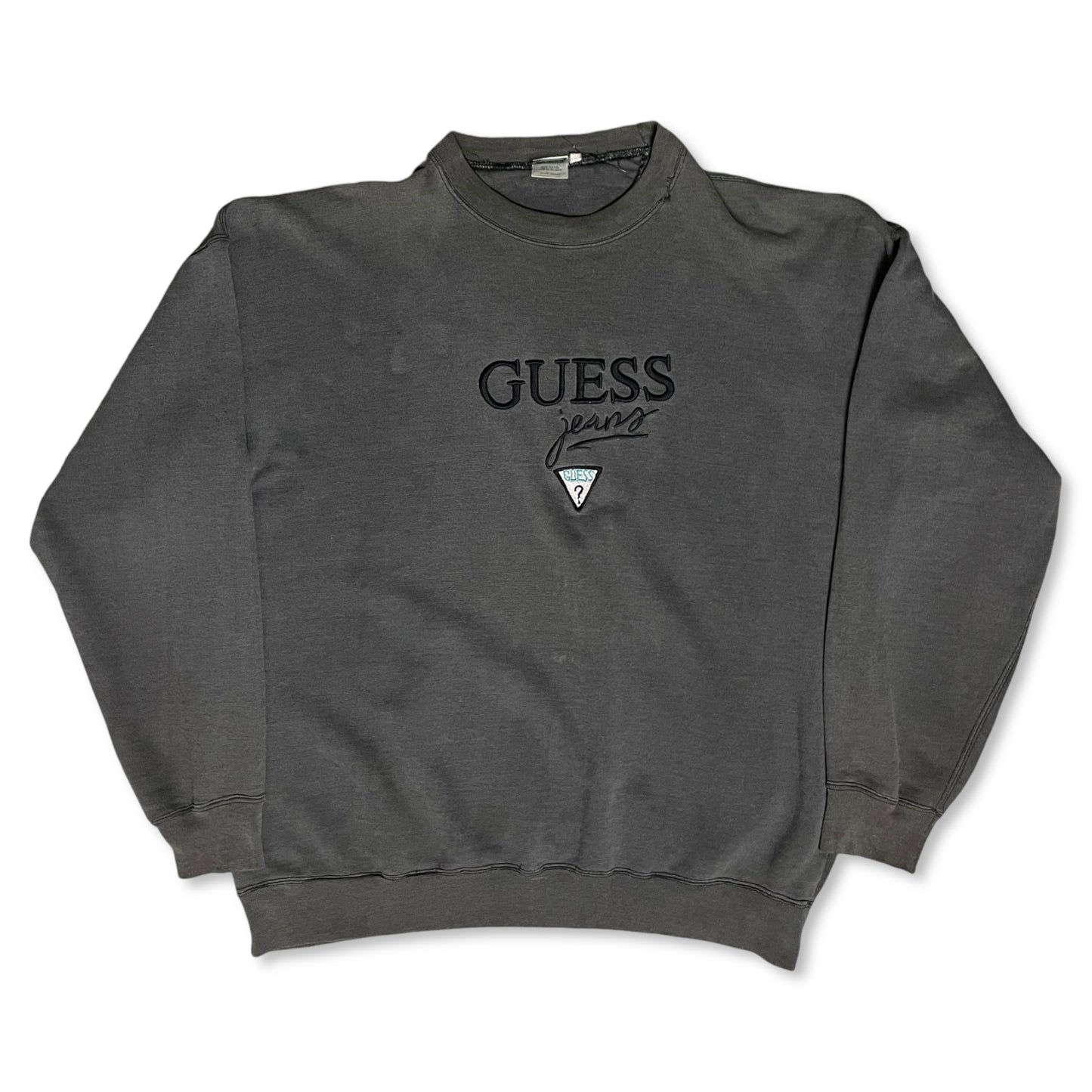 VINTAGE 90s GUESS JEANS SWEATSHIRT - XXL