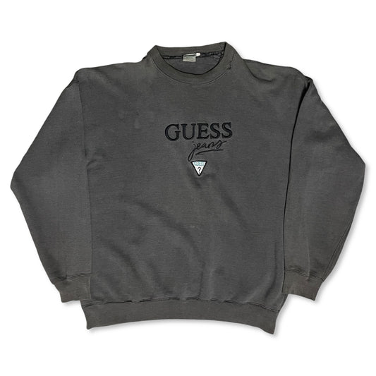 VINTAGE 90s GUESS JEANS SWEATSHIRT - XXL