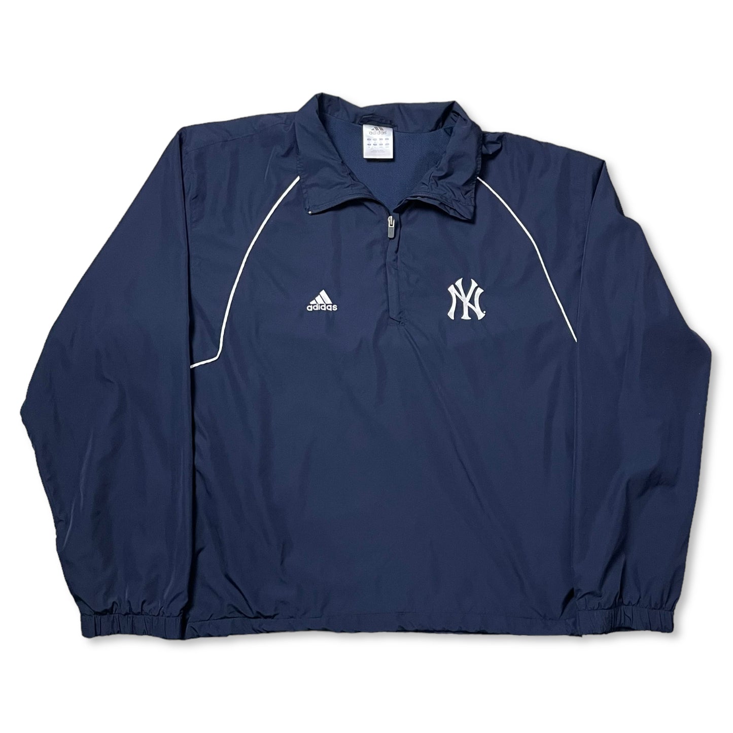 Y2K ADIDAS YANKEES WINDBREAKER - L