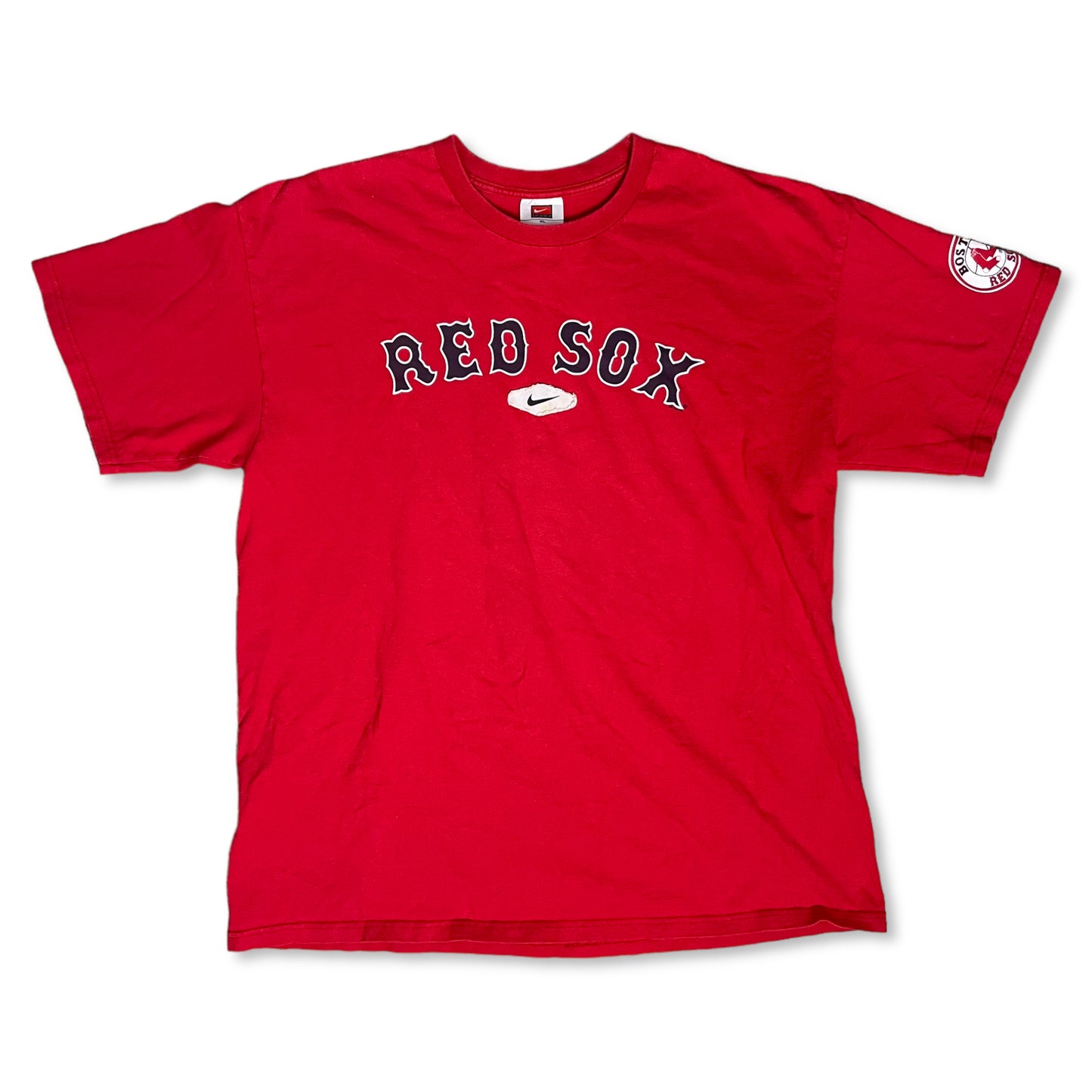 VINTAGE 2004 NIKE RED SOX T SHIRT - XL