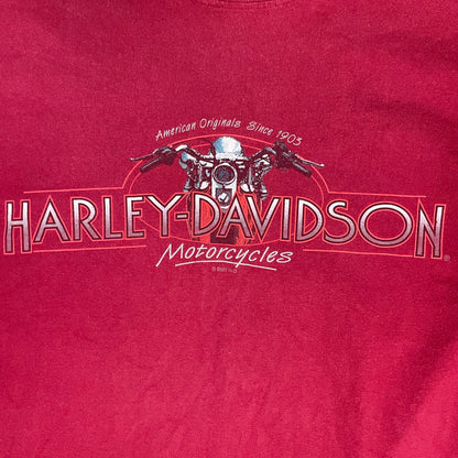 VINTAGE 2000 HARLEY DAVIDSON T SHIRT - L