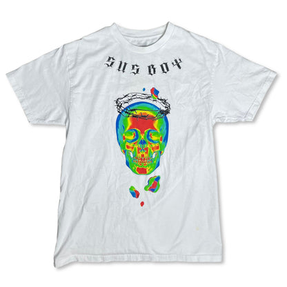 SUS BOY SKULL T SHIRT - L