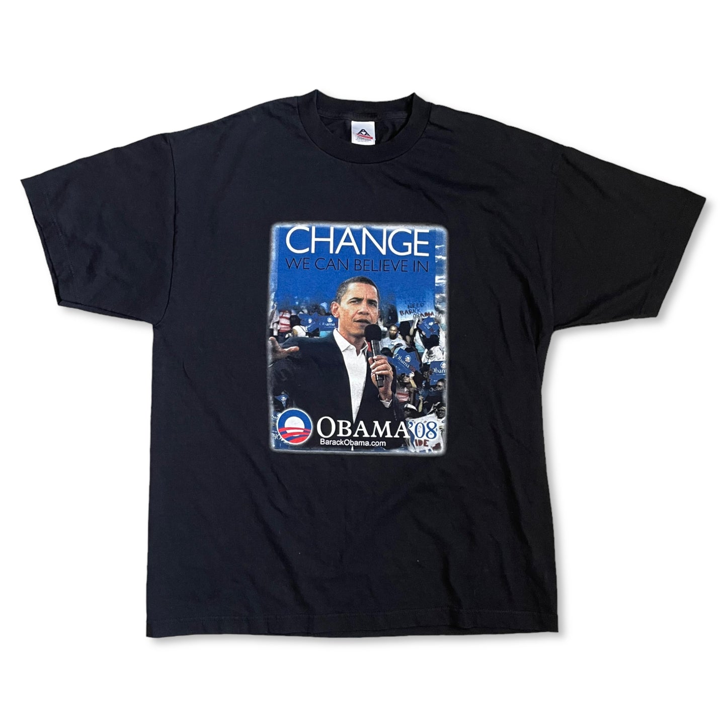 2008 OBAMA STAND FOR CHANGE T SHIRT - XL