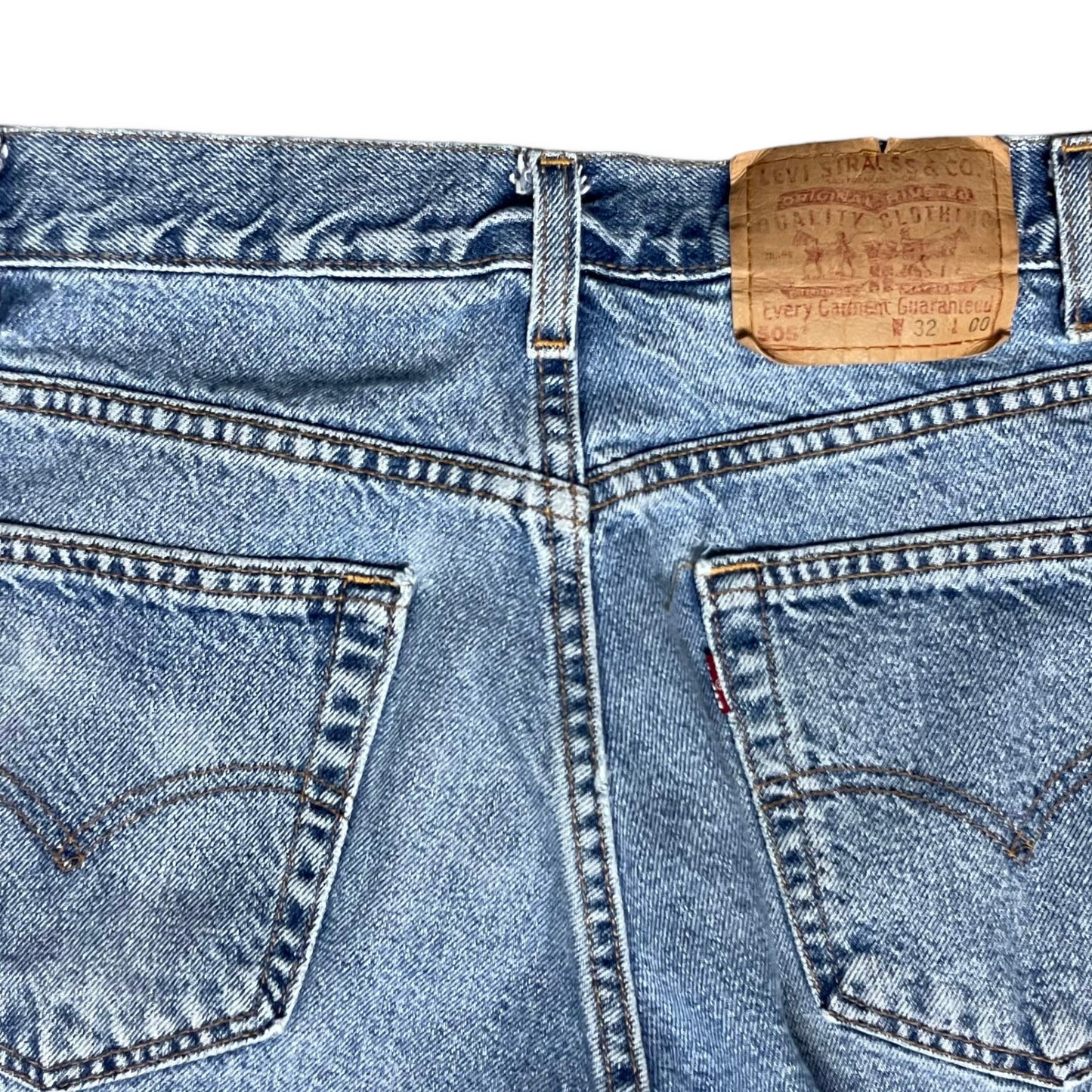 VINTAGE 2001 LEVI’S 505 JORTS - 32x9