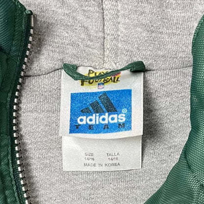 VINTAGE ADIDAS PACKERS JACKET - YOUTH L