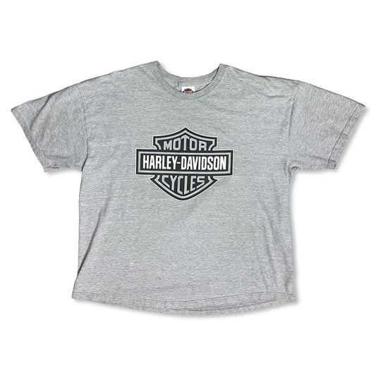 HARLEY DAVIDSON GREY LOGO T SHIRT - XXL