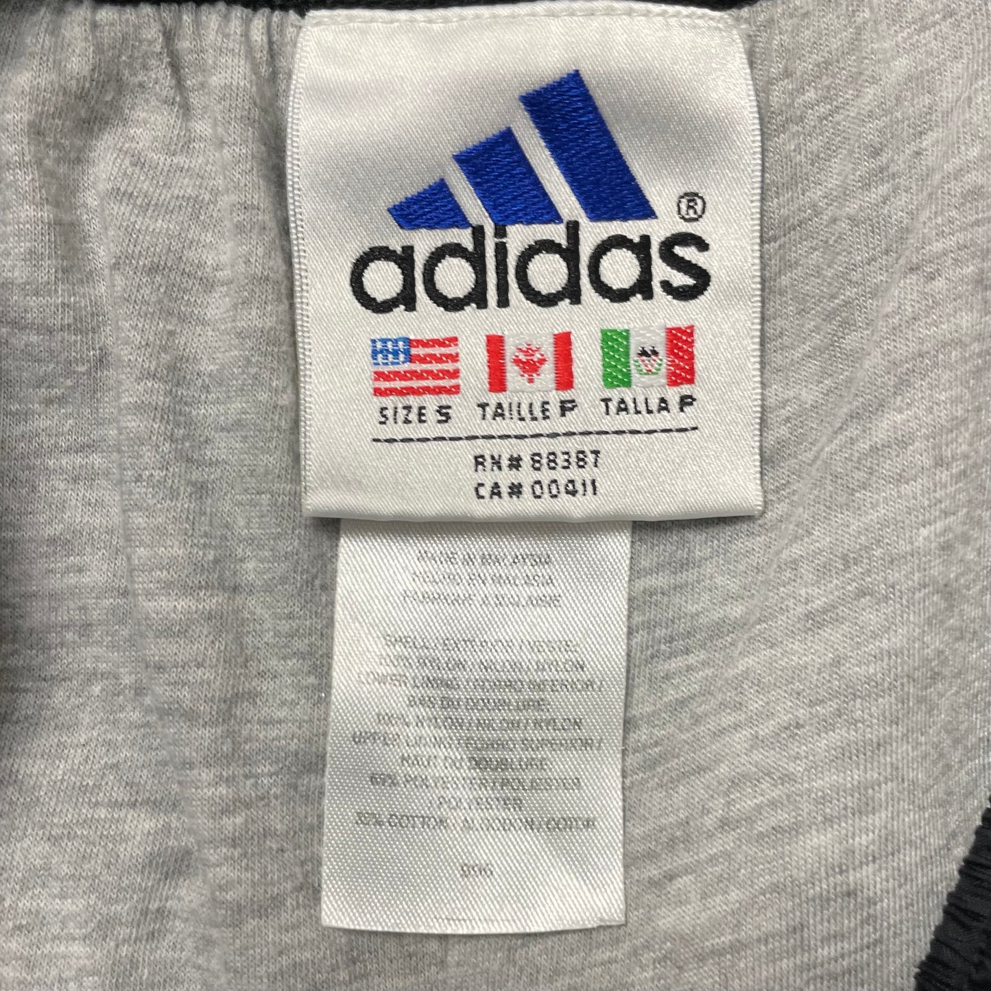 VINTAGE 1996 ADIDAS TRACK PANTS - S