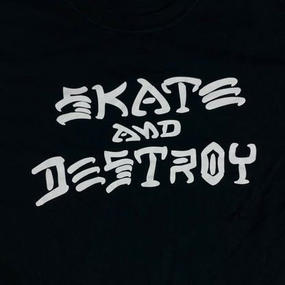 Y2K SKATE AND DESTROY T SHIRT - M