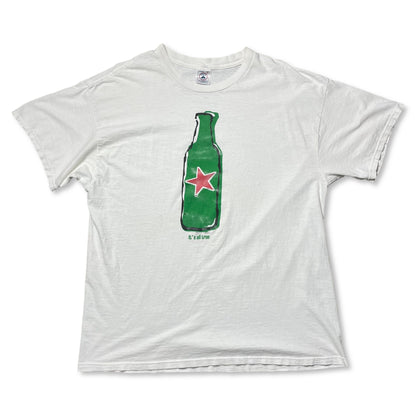 VINTAGE HEINEKEN BEER T SHIRT - XL