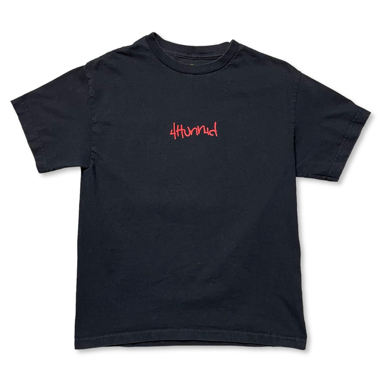 4HUNNID SKATE T SHIRT - M