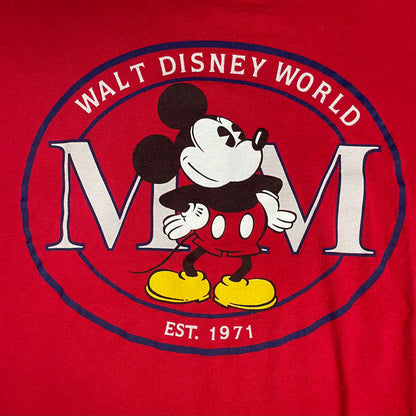 VINTAGE MICKEY MOUSE T SHIRT - L