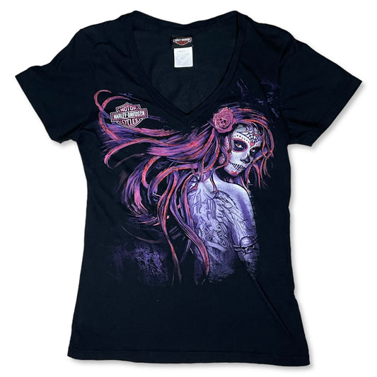 HARLEY DAVIDSON SKELETON LADY - WOMEN’S L