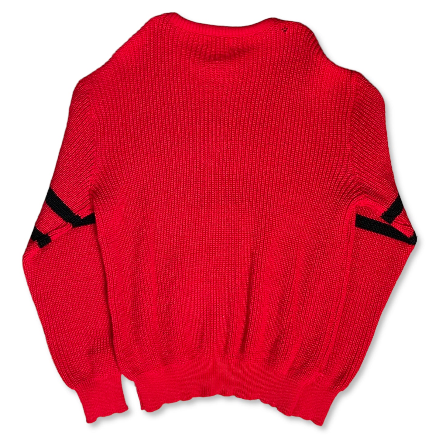 VINTAGE 70s KNIT SWEATER - XL