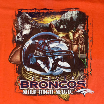 DENVER BRONCOS T SHIRT - XL