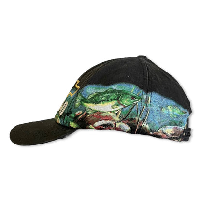 CHEVY SILVERADO FISHING AOP SNAPBACK HAT - OS