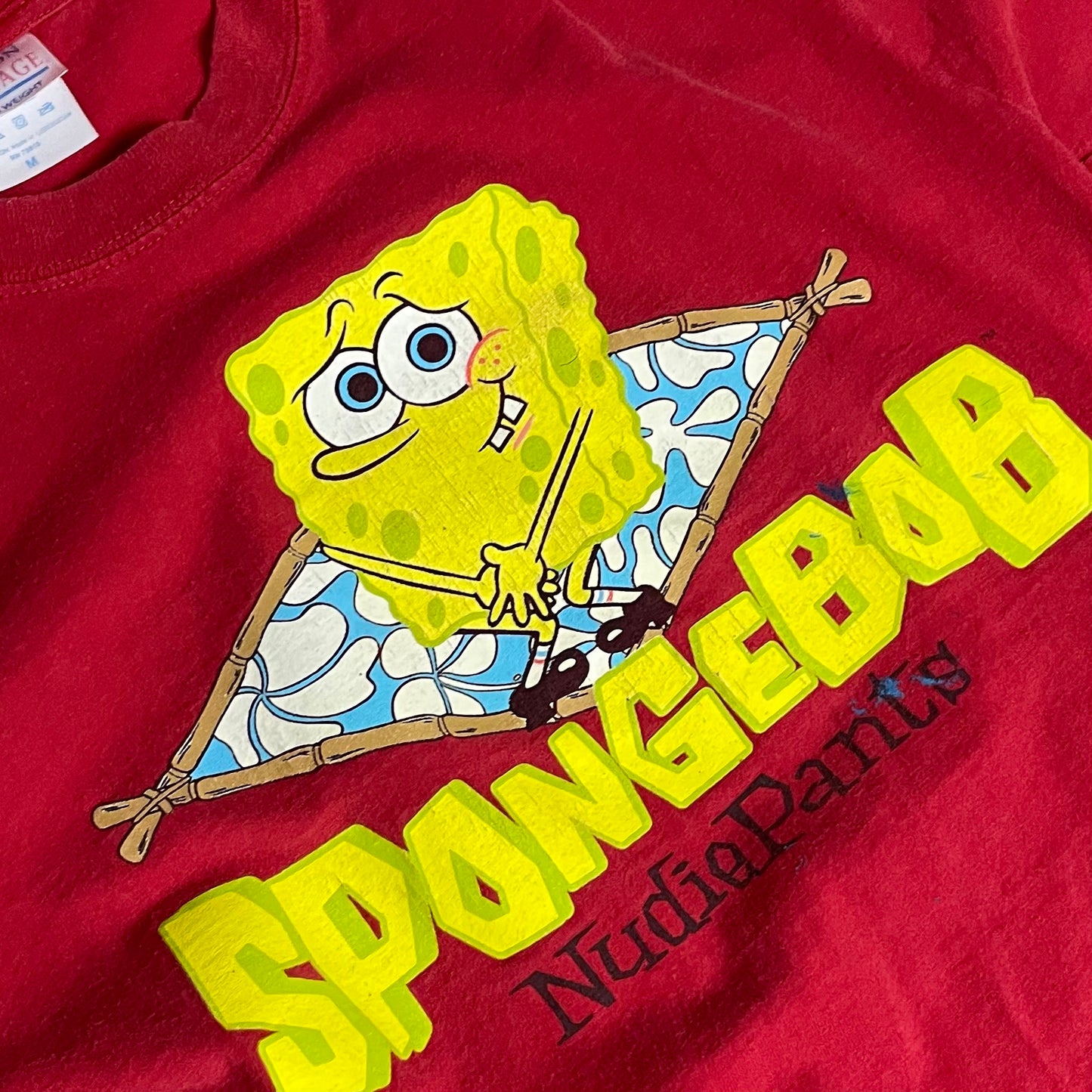 SPONGEBOB NUDIEPANTS T SHIRT - M