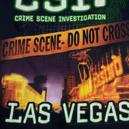 VINTAGE CSI: LAS VEGAS T SHIRT - L