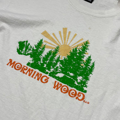 MORNING WOOD T SHIRT - M