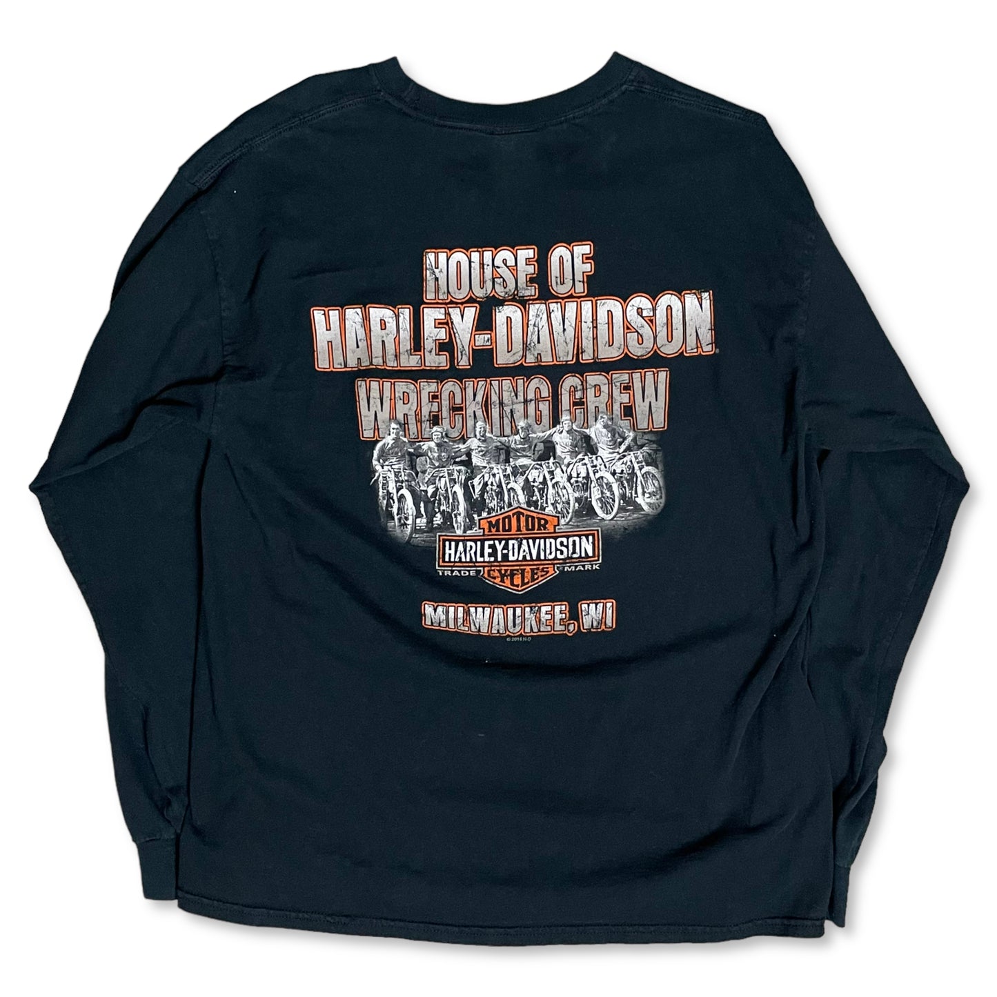 HARLEY DAVIDSON WRECKING CREW LONG SLEEVE - L