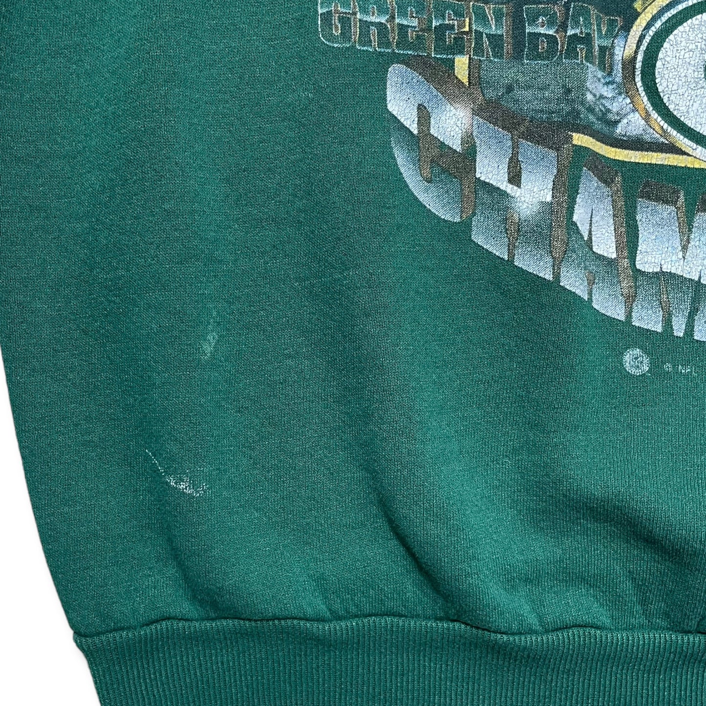 VINTAGE 1996 PACKERS NFC CENTRAL DIVISION CHAMPIONS SWEATSHIRT - XL