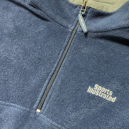 SPORTS ILLUSTRATED QUARTER ZIP FLEECE - XL