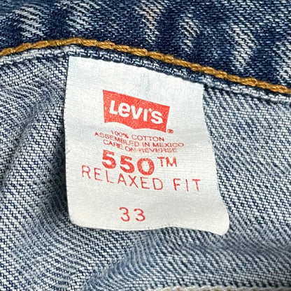 VINTAGE LEVI’S 550 JORTS - 33x11