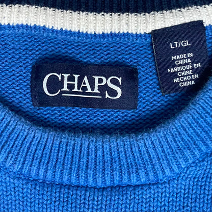 CHAPS SWEATER - L