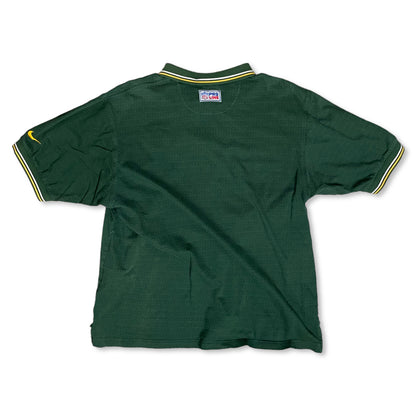 VINTAGE 90s NIKE PACKERS POLO - L