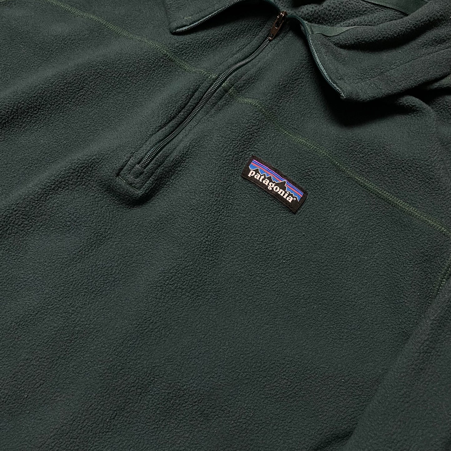 PATAGONIA 1/4 ZIP FLEECE - L