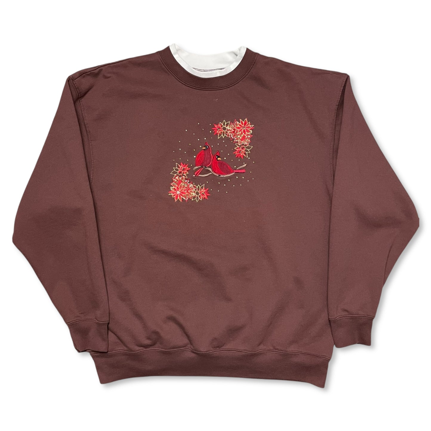 VINTAGE CARDINAL GRANDMA SWEATSHIRT - XL