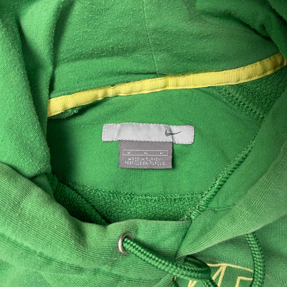 Y2K GREEN NIKE HOODIE - M