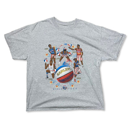 HARLEM GLOBETROTTERS 90TH ANNIVERSARY T SHIRT - L