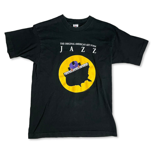 VINTAGE 1991 JAZZ MUSIC T SHIRT - L