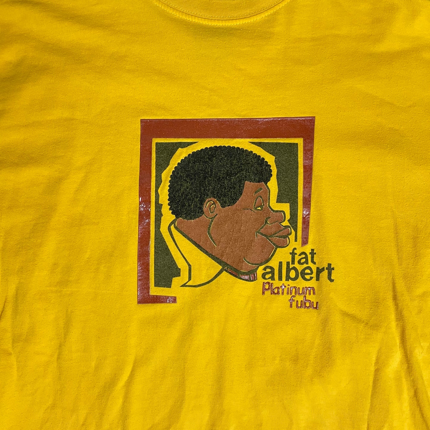 VINTAGE 90s FAT ALBERT PLATINUM FUBU T SHIRT - XL