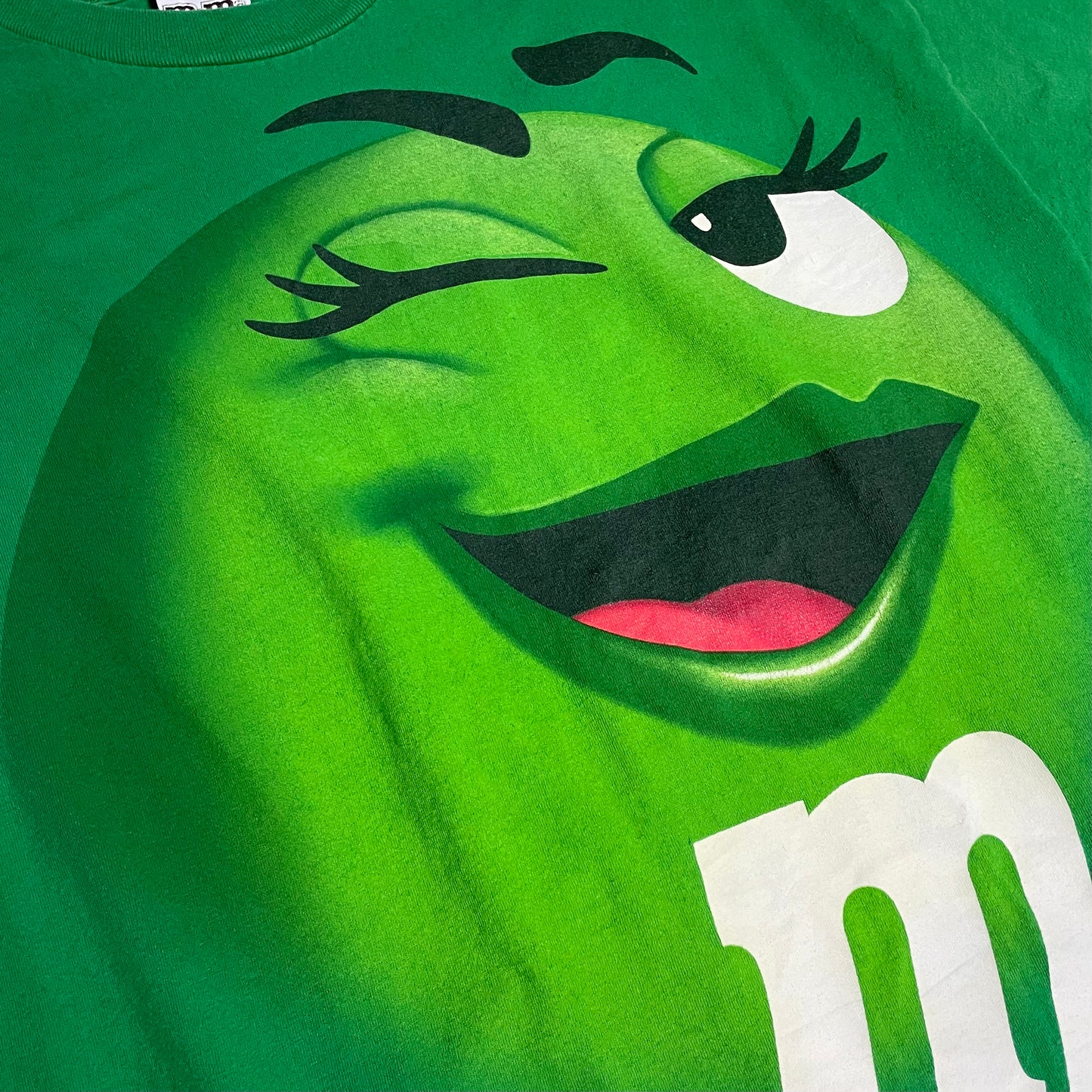 GREEN M&M T SHIRT - XL