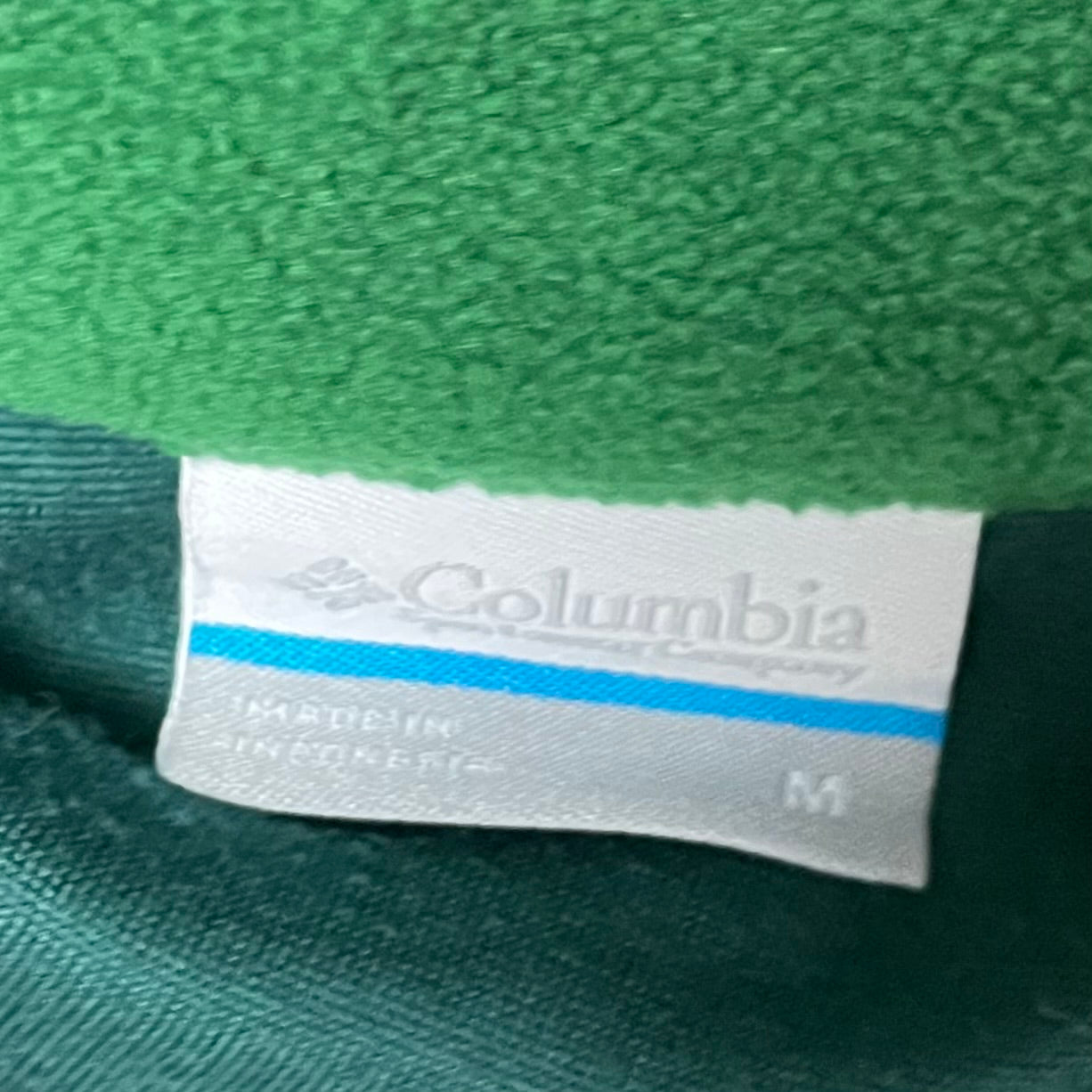 COLUMBIA 1/4 ZIP FLEECE - M