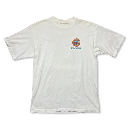 VINTAGE 1991 PLANET HOLLYWOOD KEY WEST T SHIRT - L