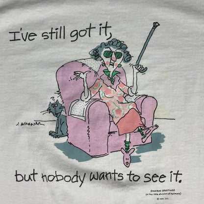 NSFW GRANNY FUNNY T SHIRT - L