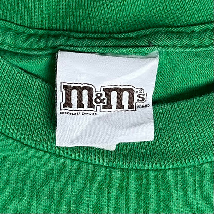 GREEN M&M T SHIRT - XL