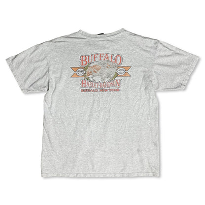 VINTAGE 1996 HARLEY DAVIDSON BUFFALO T SHIRT - XL