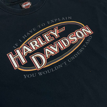 VINTAGE HARLEY DAVIDSON YOU WOULDNT UNDERSTAND T SHIRT - L