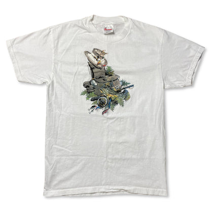 VINTAGE FLY FISHING T SHIRT - M