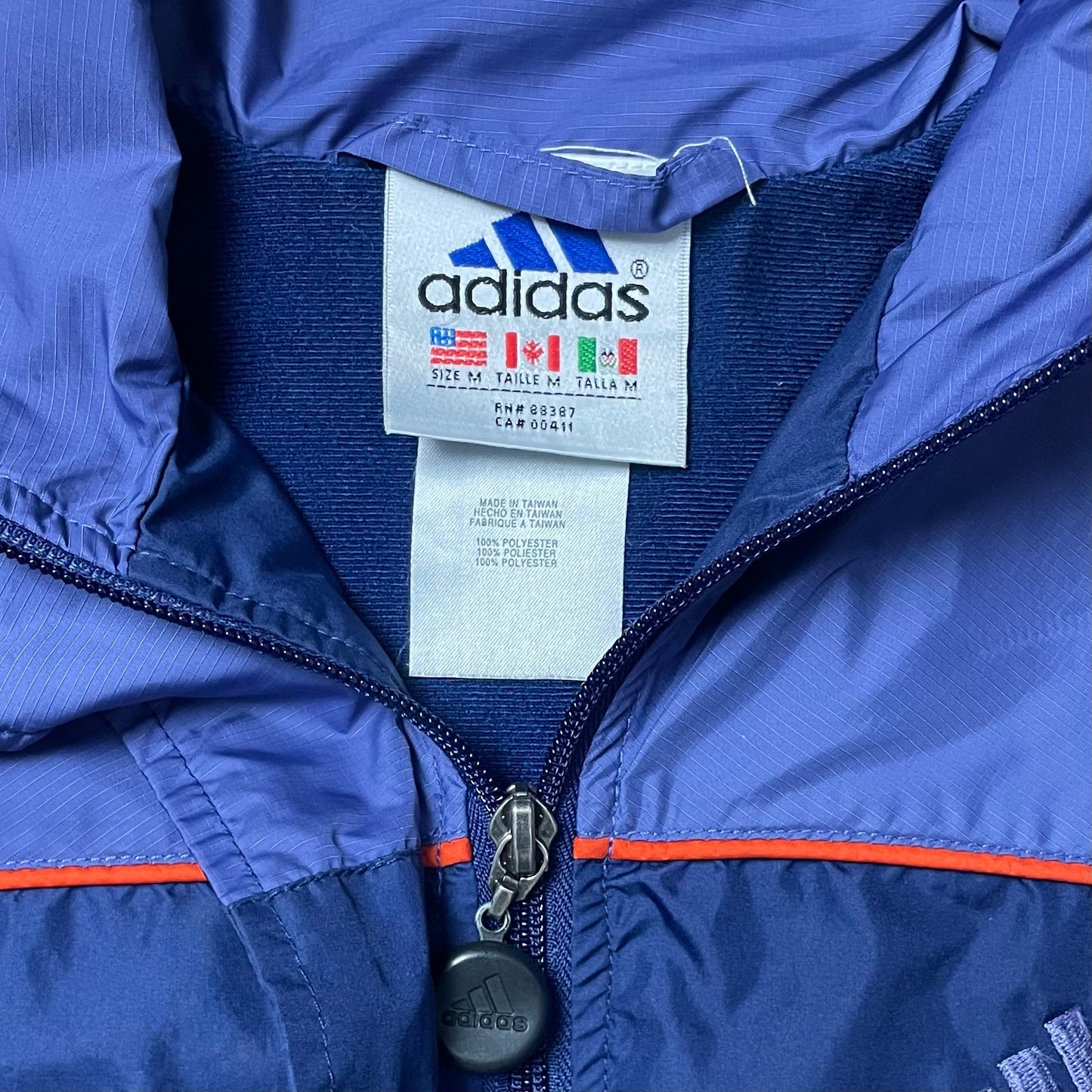 VINTAGE 1999 ADIDAS TRACK JACKET - WOMEN’S M