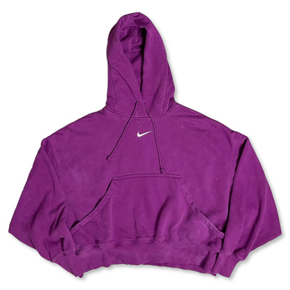 NIKE CENTER SWOOSH HOODIE - WOMEN’S S